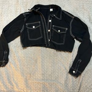Cropped Jean Jacket